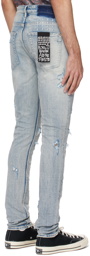 Ksubi Blue Van Winkle Punk Jeans