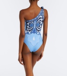 La DoubleJ Goddess printed swimsuit