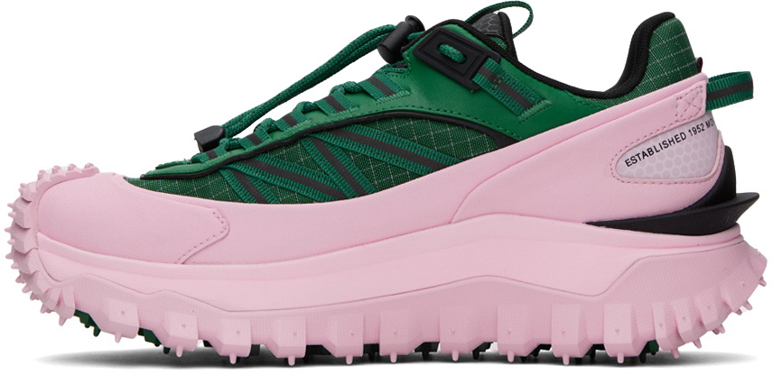 【関税込み】Moncler ピンク Trailgrip Lite スニーカー Moncler Women's' Trailgrip Low Top Sneakers in Pink | LN-CC®
