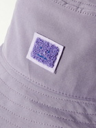 Acne Studios - Logo-Appliquéd Shell Bucket Hat - Purple