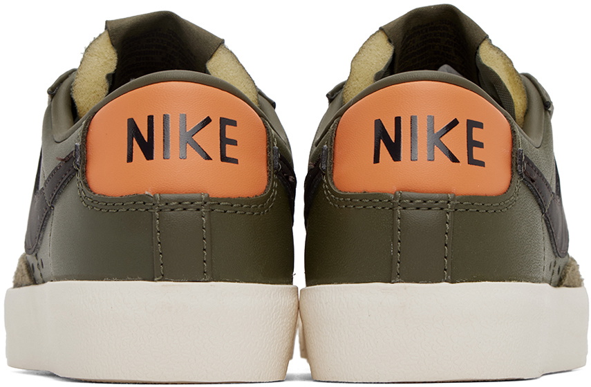 green low top blazers