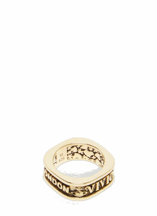 Photo: Vivienne Westwood - Scilly Engraved Ring in Gold