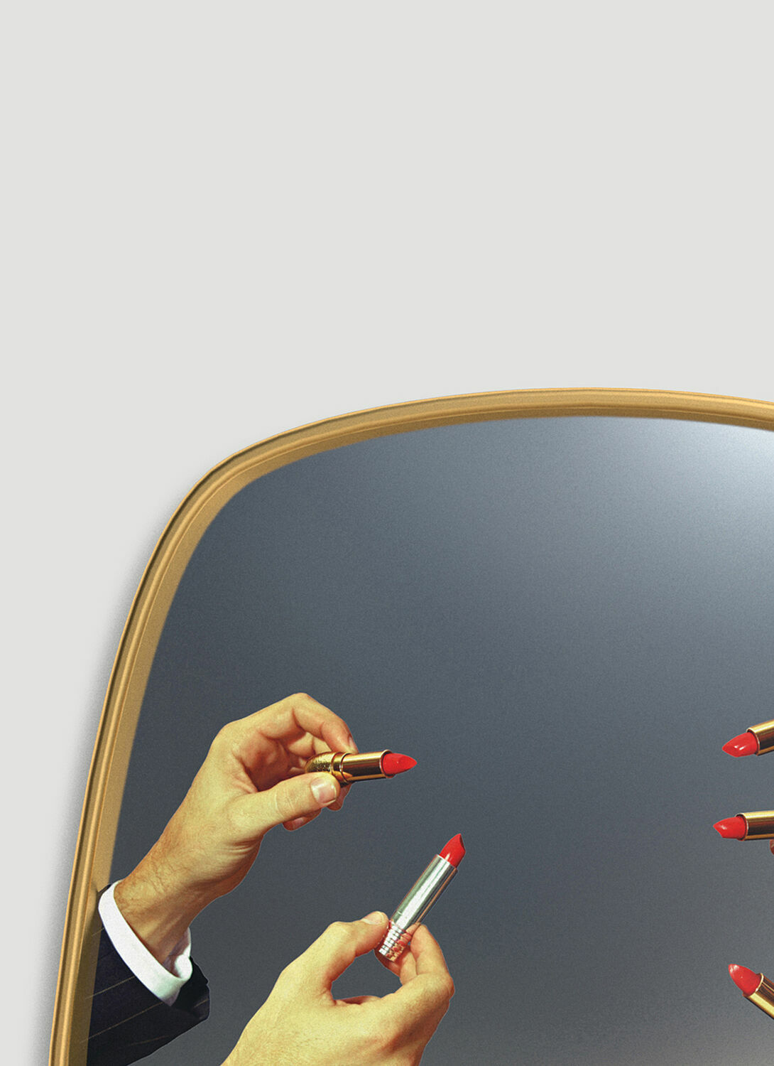 Seletti Lipsticks Mirror