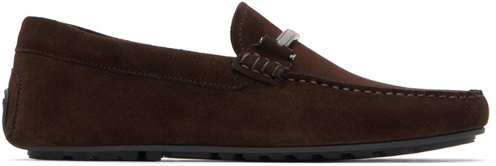 Photo: BOSS Brown Hardware Loafers
