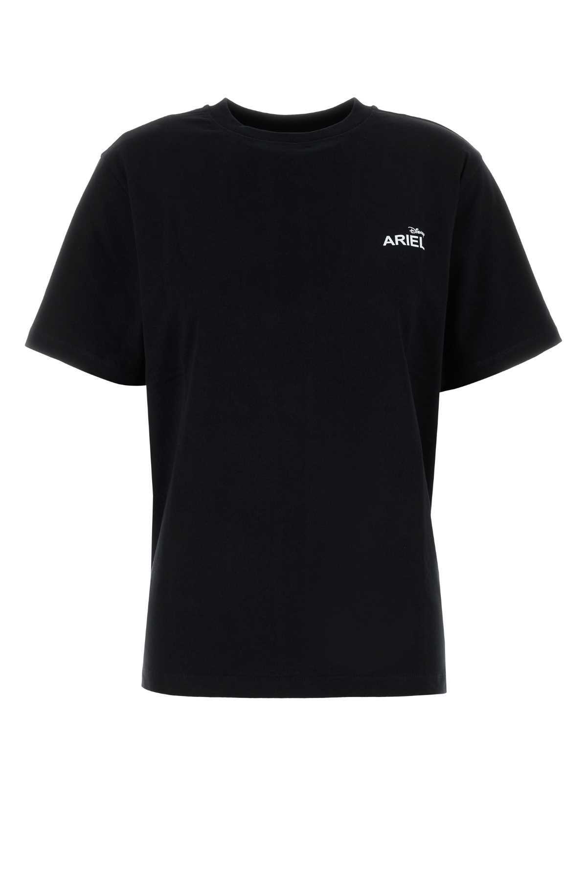 Black Cotton Coperni X Disney Ariel T-shirt Coperni
