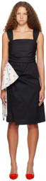 Caro Editions Black Sophie Minidress