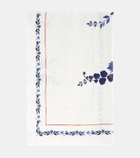 La DoubleJ Large floral linen tablecloth