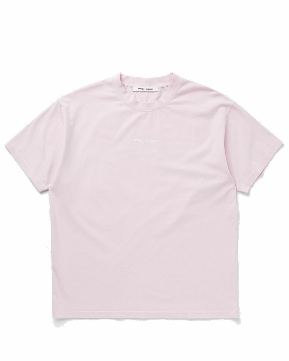 Photo: Samsøe & Samsøe Eira T Shirt 14508 Pink - Womens - Shortsleeves