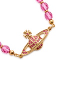 Vivienne Westwood Messaline orb Beaded Bracelet - Pink - One Size
