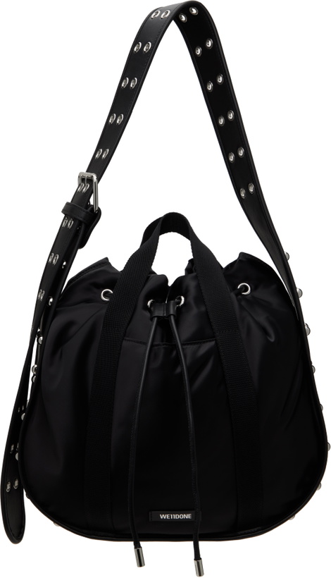 Photo: We11done Black Belted Punk Bag