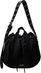 We11done Black Belted Punk Bag