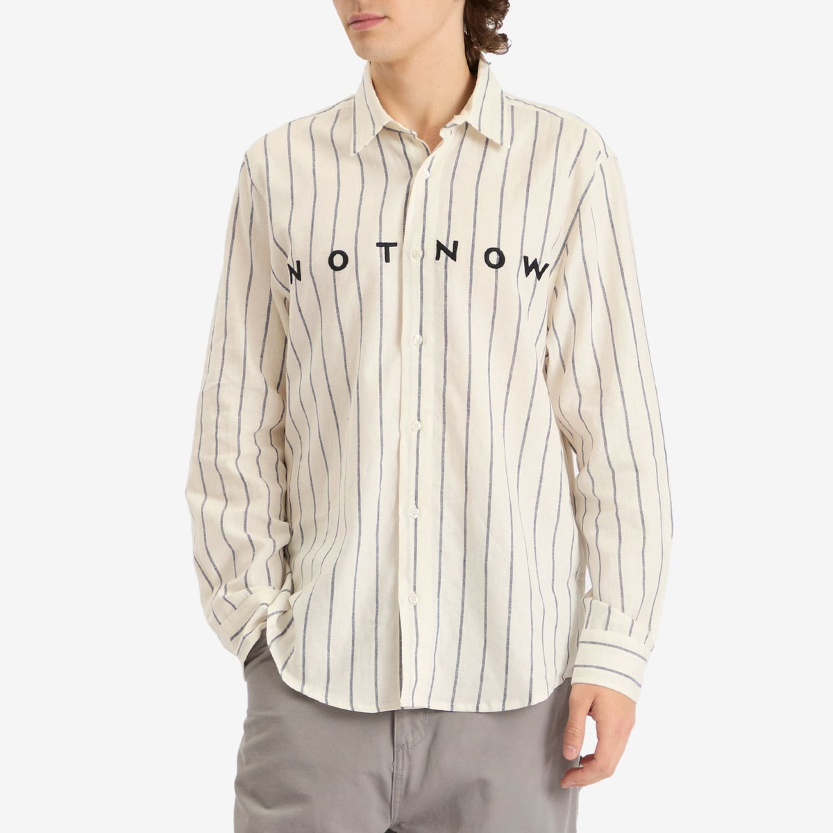 By Parra Men's Not Now Shirt in White