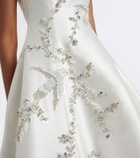 Costarellos Bridal embellished strapless bustier gown