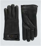 Alexander McQueen New Biker leather gloves