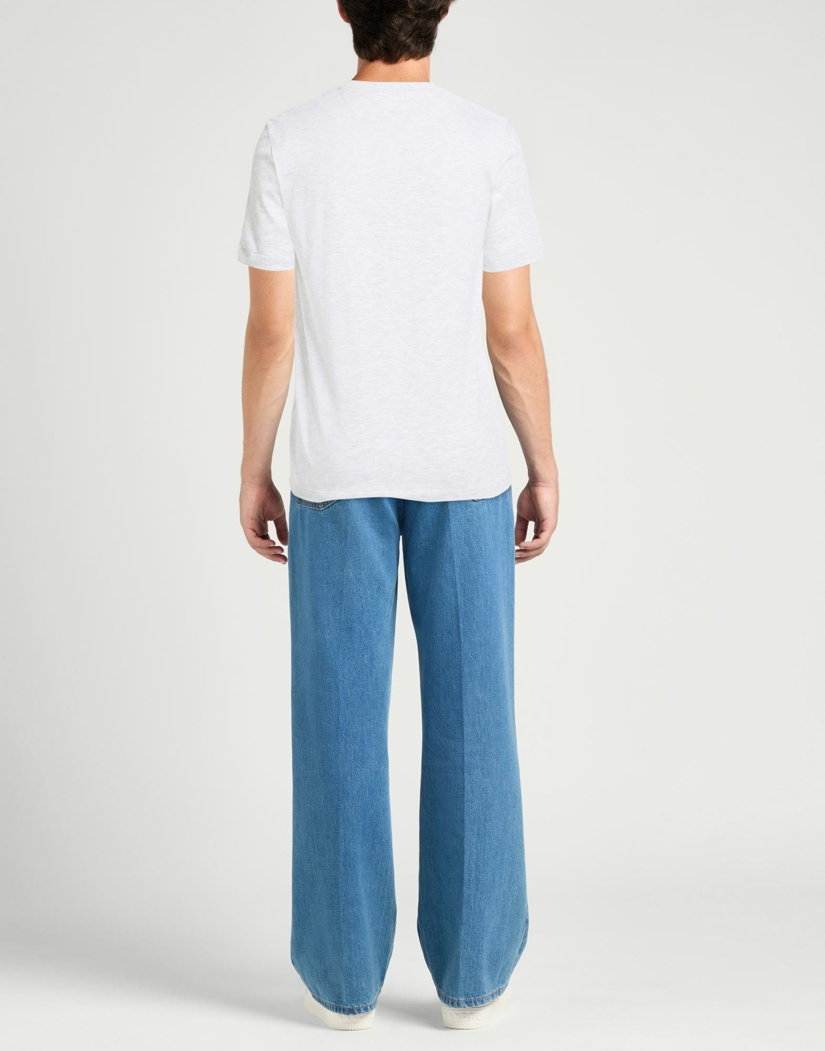 Eleventy Mens T-shirt Light in Grey