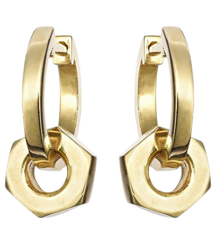 Photo: Ileana Makri Nut 18kt gold earrings