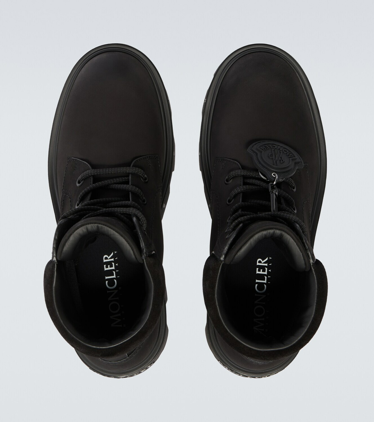 Moncler Peak City suede ankle boots