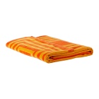 Lateral Objects Orange and Yellow Arc Towel