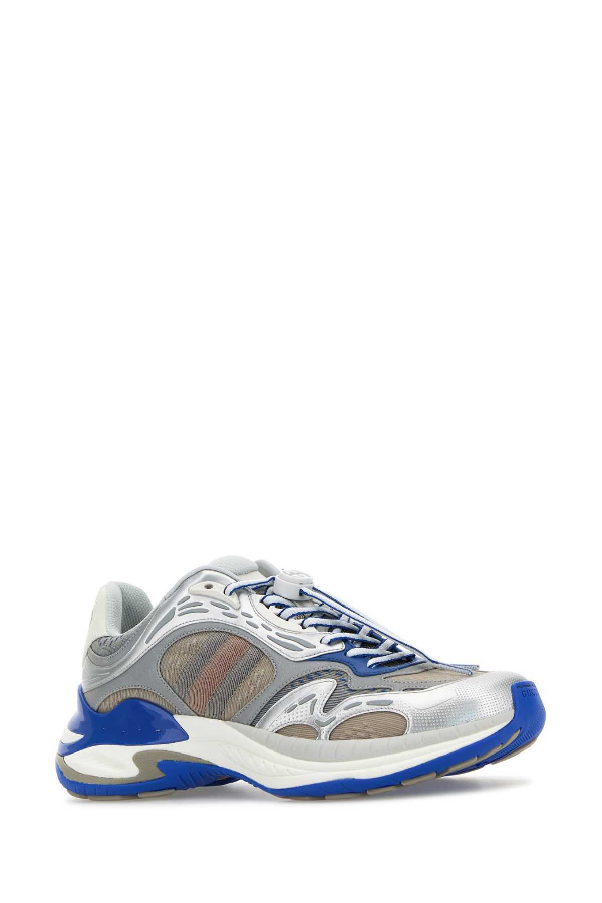Gucci 2.0 Sneakers (Grey Blue Mesh) Gucci GUCCI 2.0 $1230 Men main image 3