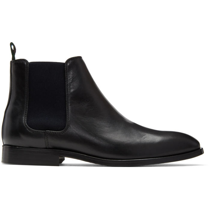 Photo: PS by Paul Smith Black Gerald Chelsea Boots