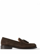Mr P. - Scott Suede Penny Loafers - Brown