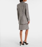 Nina Ricci Double-breasted tweed blazer