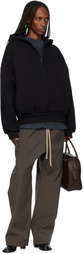 Fear of God Black Athletics Half Zip Hoodie