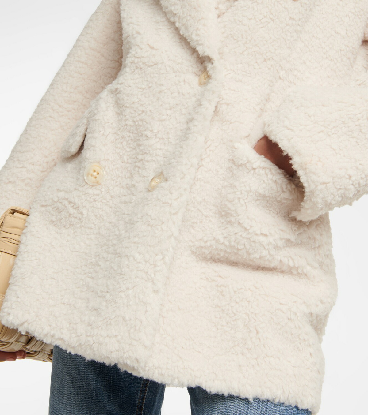 Dorothee Schumacher Cozy Statement faux shearling blazer Dorothee