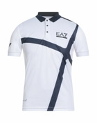 Ea7 Mens Polo shirt in White