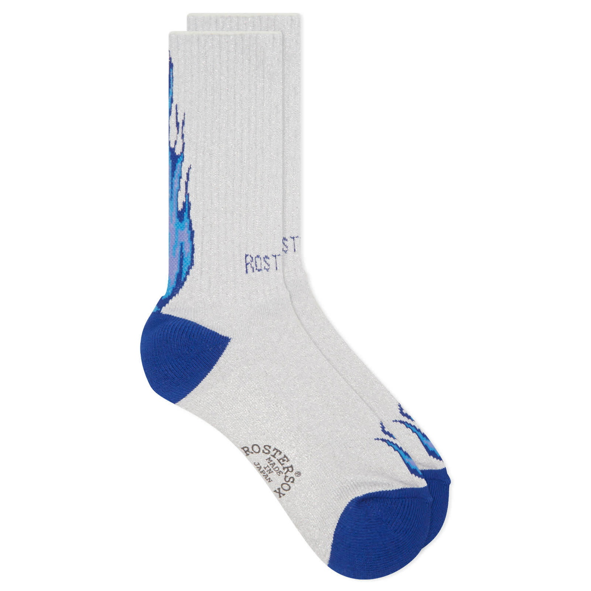 Rostersox Fire Socks in Blue