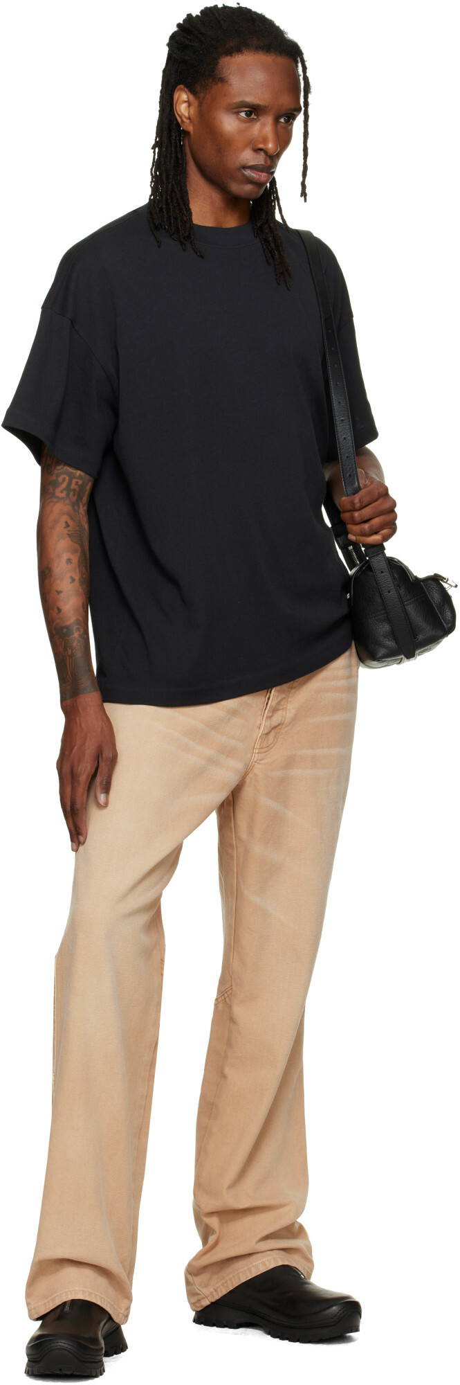 ALEXANDER DIGENOVA Tan Underground Cargo Pants