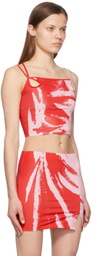 ioannes Pink Teardrop Tank Top