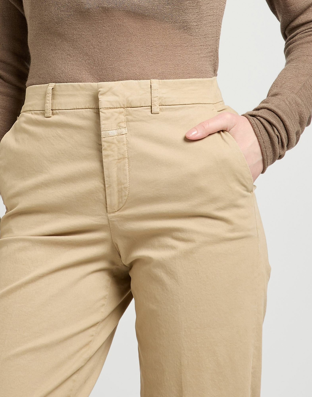 Closed Womens Pants in Beige
