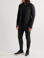 ON - Slim-Fit Tapered Layered Shell and Stretch-Jersey Trousers - Black