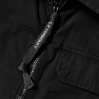 C.P. Company Undersixteen Men's Zip Overshirt in Black