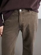 FRAME - Relaxed Straight-Leg Jeans - Brown