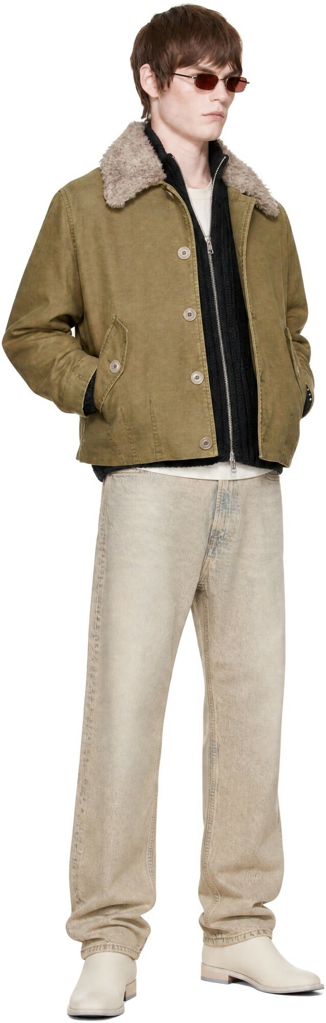 OUR LEGACY Khaki Aerial Jacket