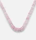 Ileana Makri 18k gold necklace with morganites