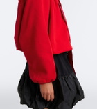 Patou Cotton zip-up hoodie