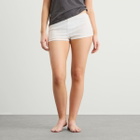 Anine Bing Women's Fran Pointelle Boyshorts in Off White
