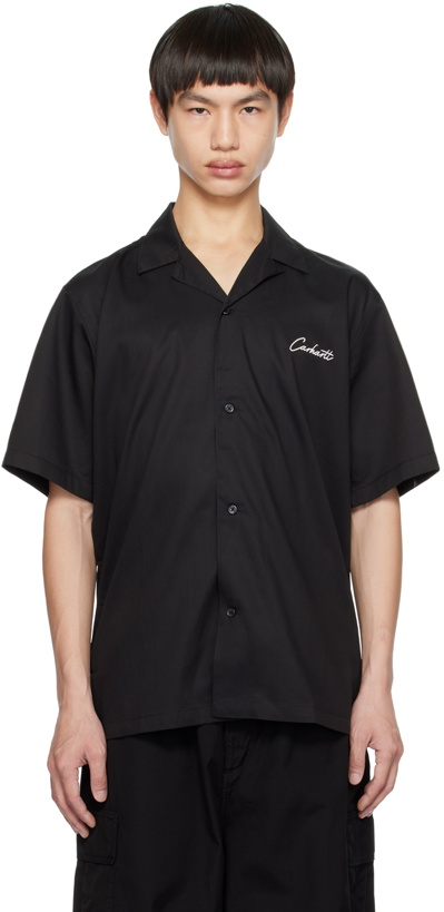 Photo: Carhartt Work In Progress Black Delray Shirt