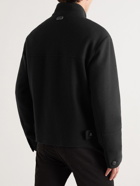 Agnona - Padded Textured Cashmere-Blend Jacket - Black