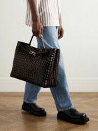 Bottega Veneta - Andiamo Large Intrecciato Leather Tote Bag