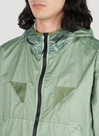 Stone Island - Compass Patch Windbreaker Jacket in Green