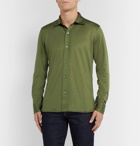 TOM FORD - Jersey Shirt - Army green