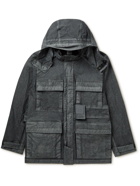 C.P. Company - Co-Ted Metropolis Garment-Dyed Ripstop Hooded Jacket - Gray