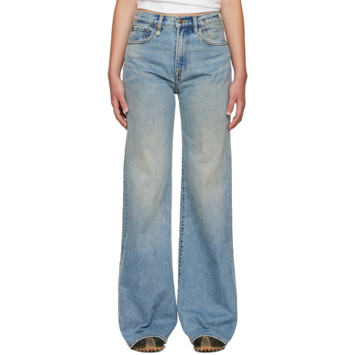 Photo: R13 Blue Straight Jeans