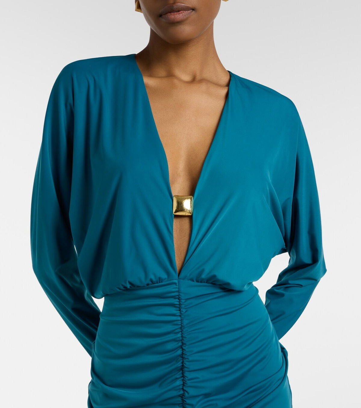 ViX Paula Hermanny Iris ruched minidress