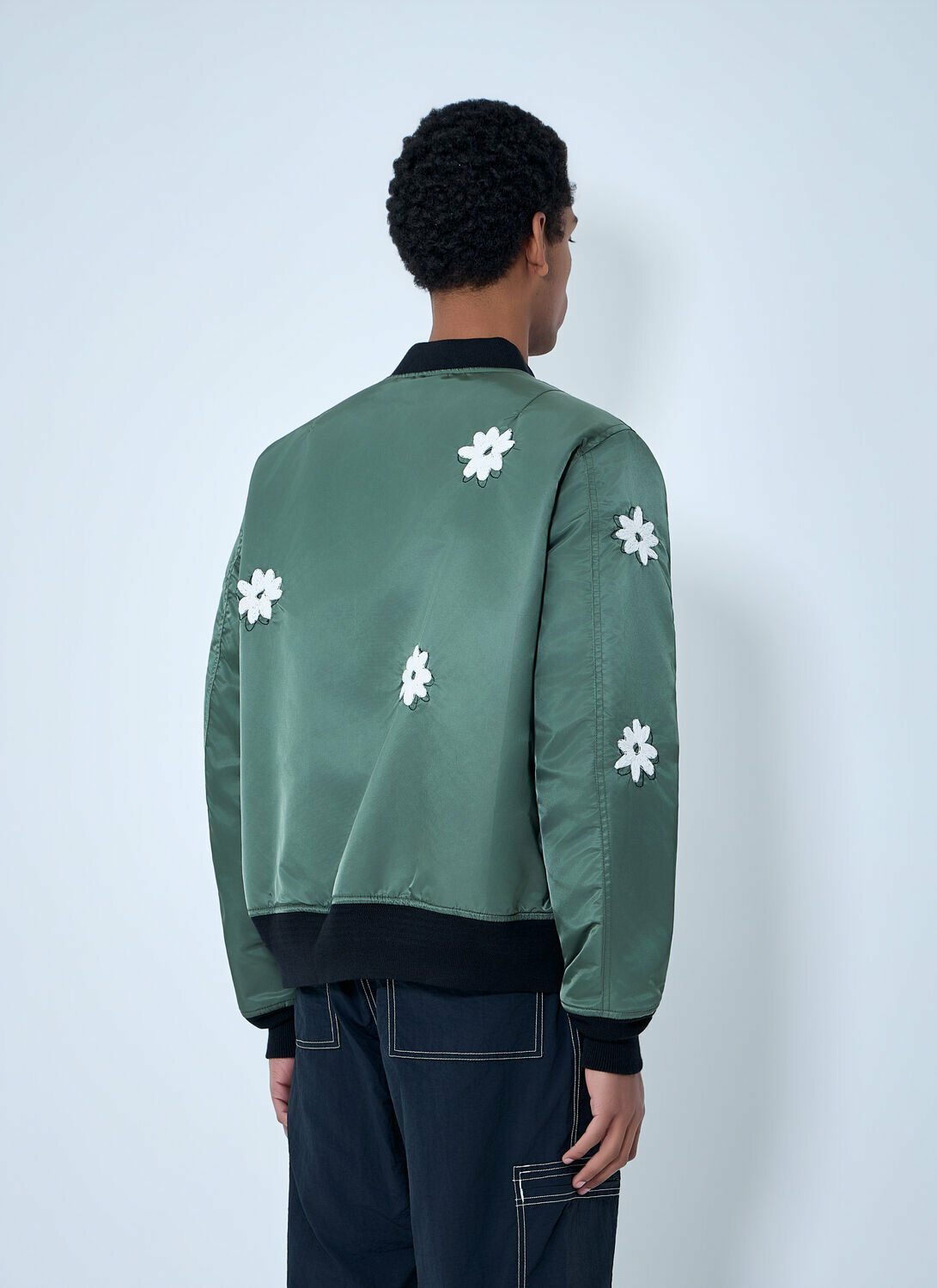 Noma Embroidered Bomber Jacket