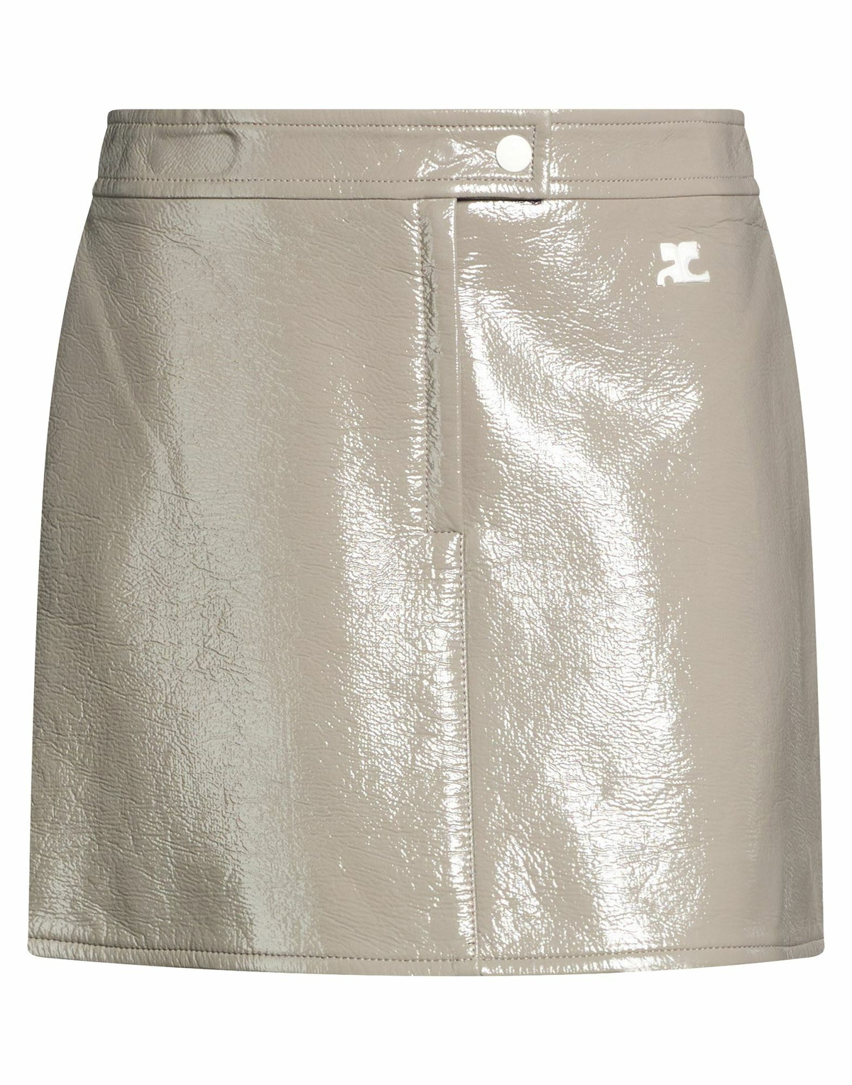 Courrèges Womens Mini skirt Taupe
